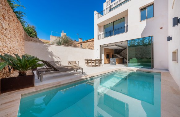 Immobilie in 07650  Mallorca - Santanyi: NEUBAU: Exklusives Stadthaus im Zentrum von Santanyí